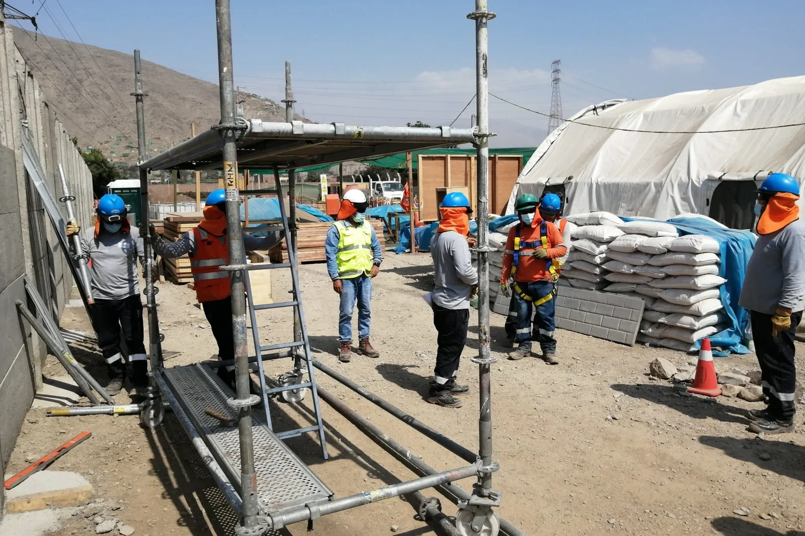 capacitaciones de andamios​