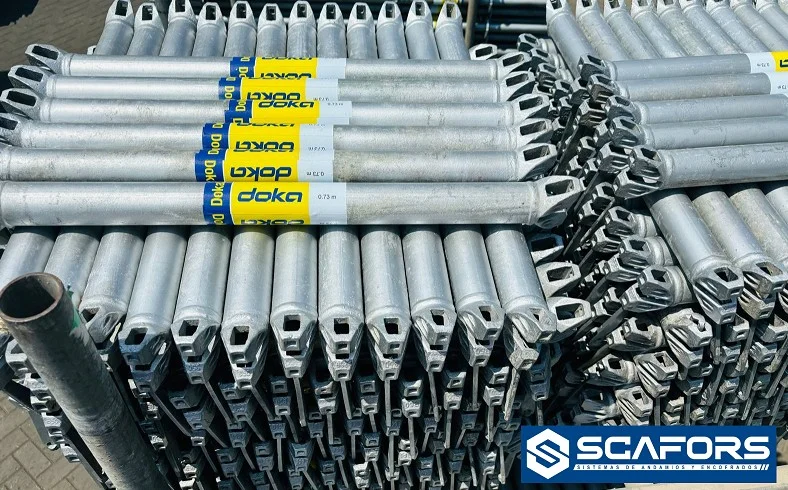 Servicios puntales galvanizados
